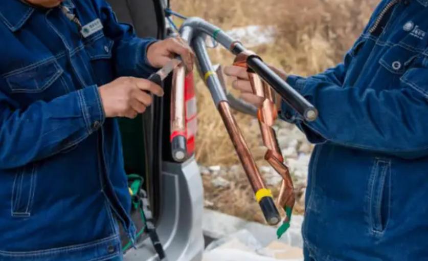 绕包式接头的基本构造